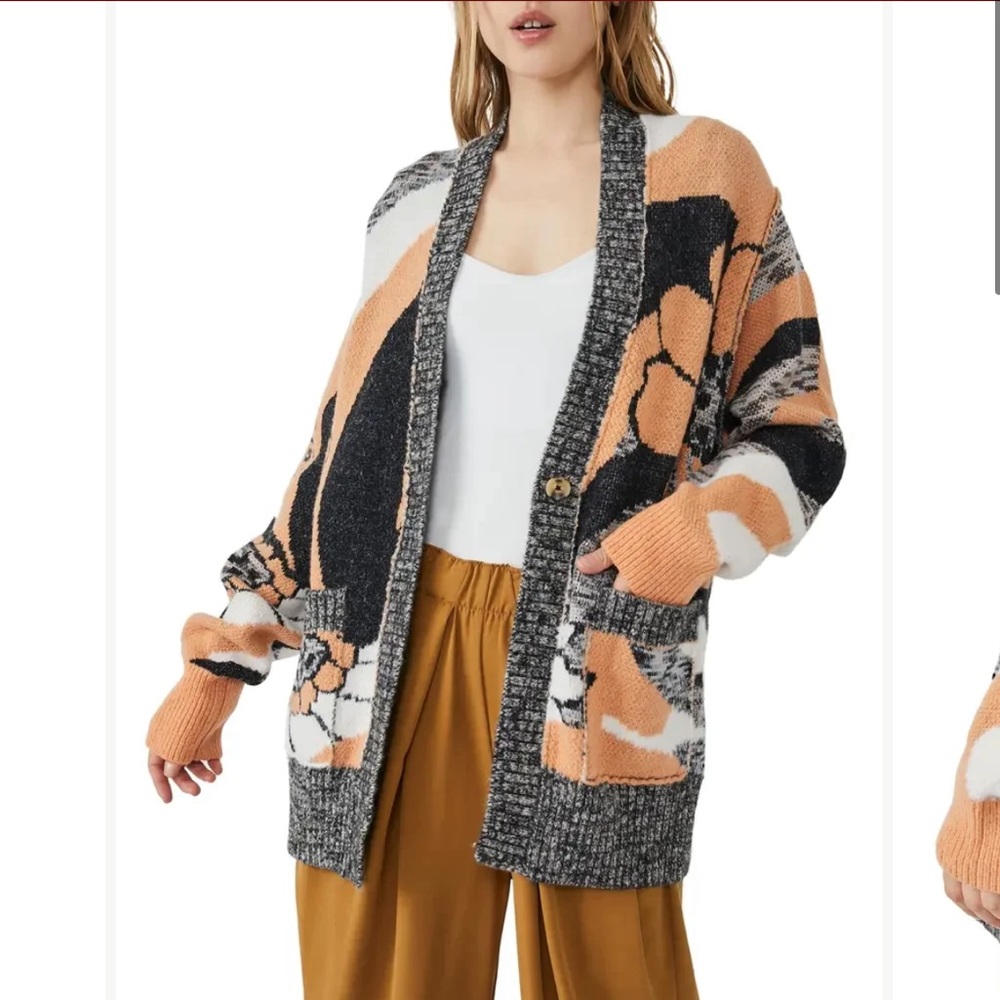 NWT Free People August Cardigan